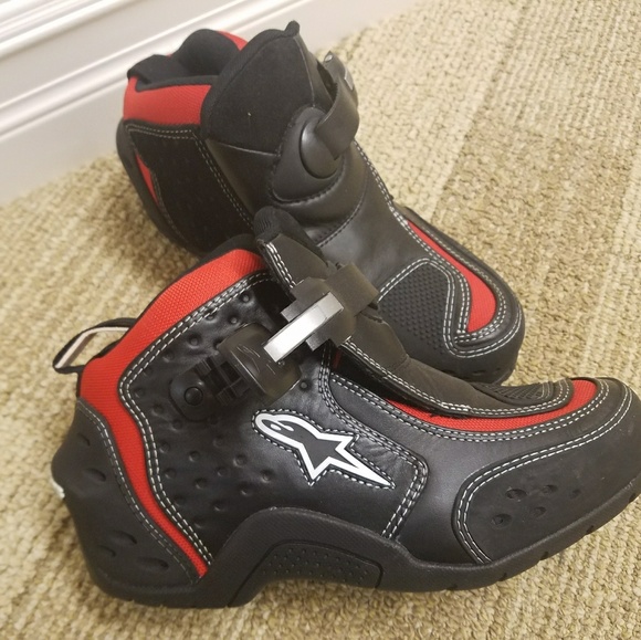 low cut motorcycle shoes